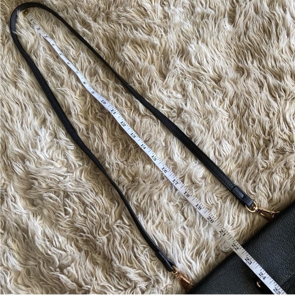 NWOT Anthropologie Elegant Black Tassel Shoulder Bag - Picture 9 of 10